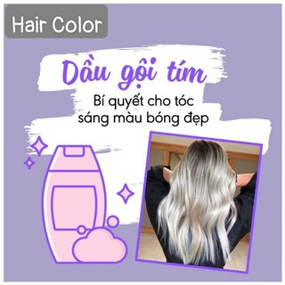 Dầu Gội Tím, Khử Vàng DKUMA Hair Color