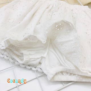 BỘ REN TRẮNG HỞ LƯNG CHO BÉ GÁI