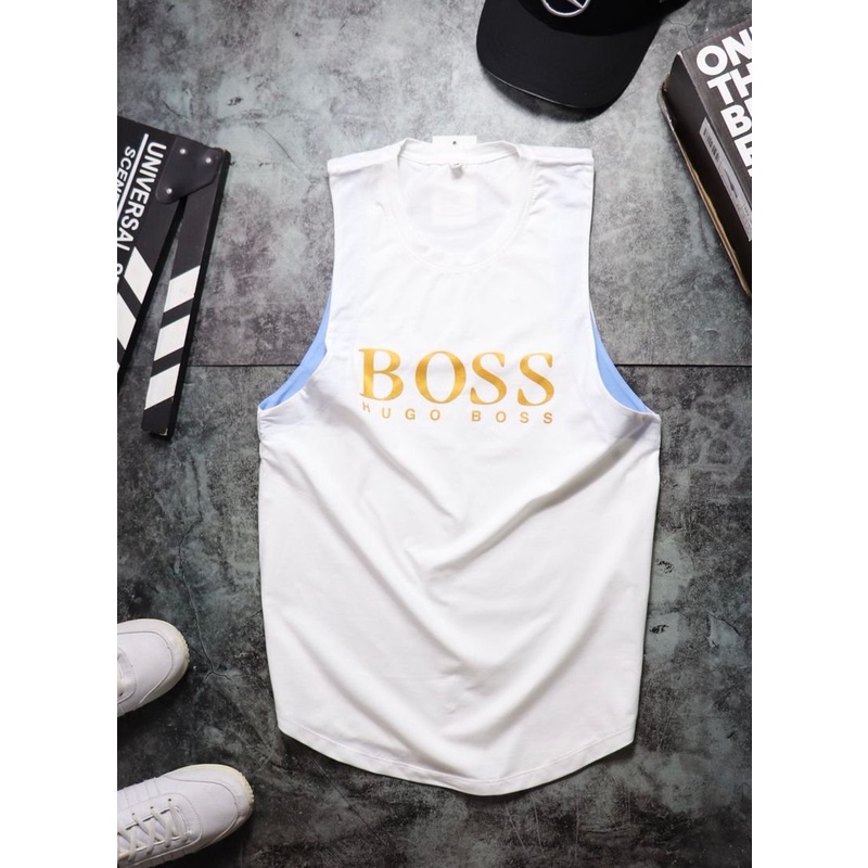 Áo Thun 3 Lỗ Boss Cao Cấp mặc cho Mùa Hè Thoáng Mát - skymen fashion
