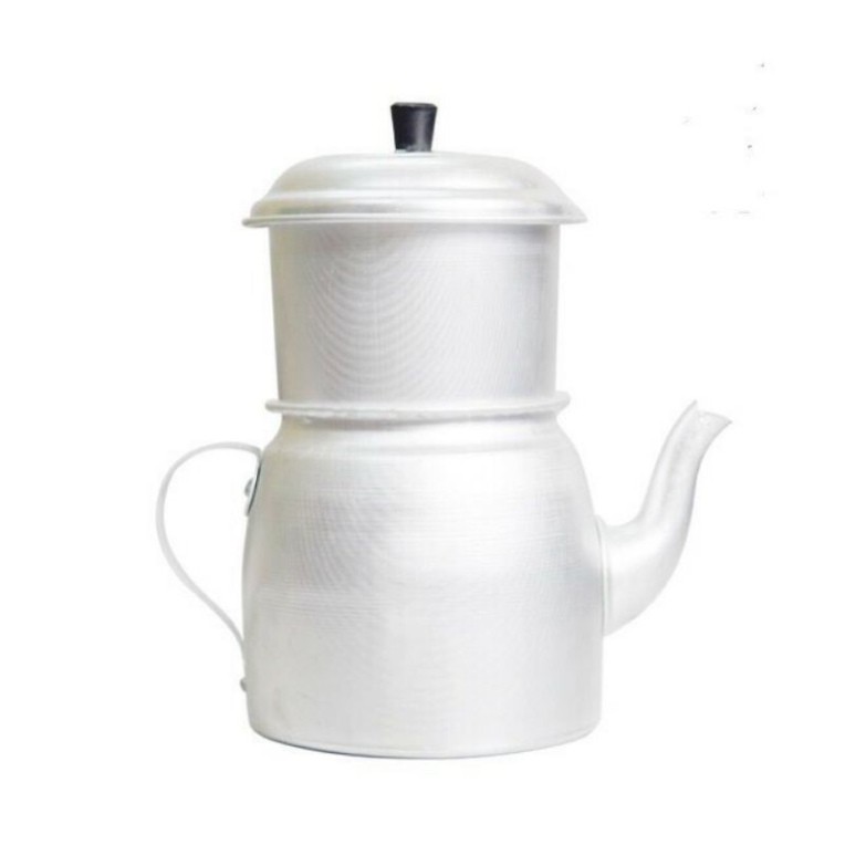 Phin cafe Nhôm Cỡ vừa 150g , Có Ấm