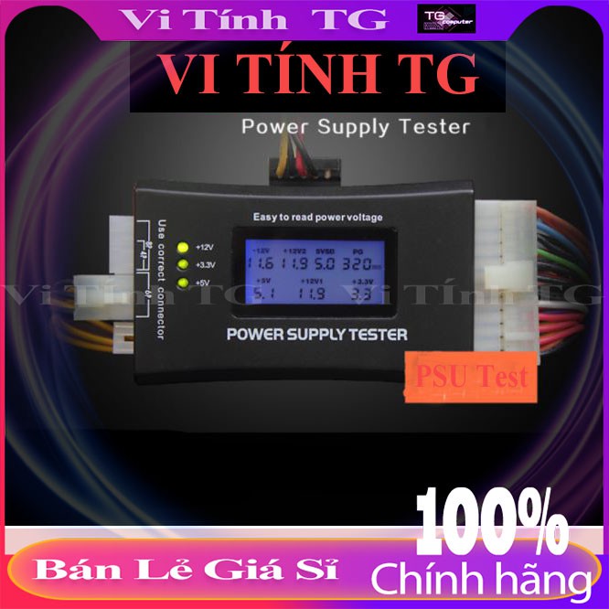 Bộ thử test nguồn máy tính (PSU) có màn hình led