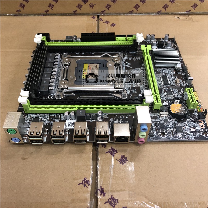 Combo main x79 hỗ trợ socket 2011 E5 v1 v2.Tặng tản Cr-1200