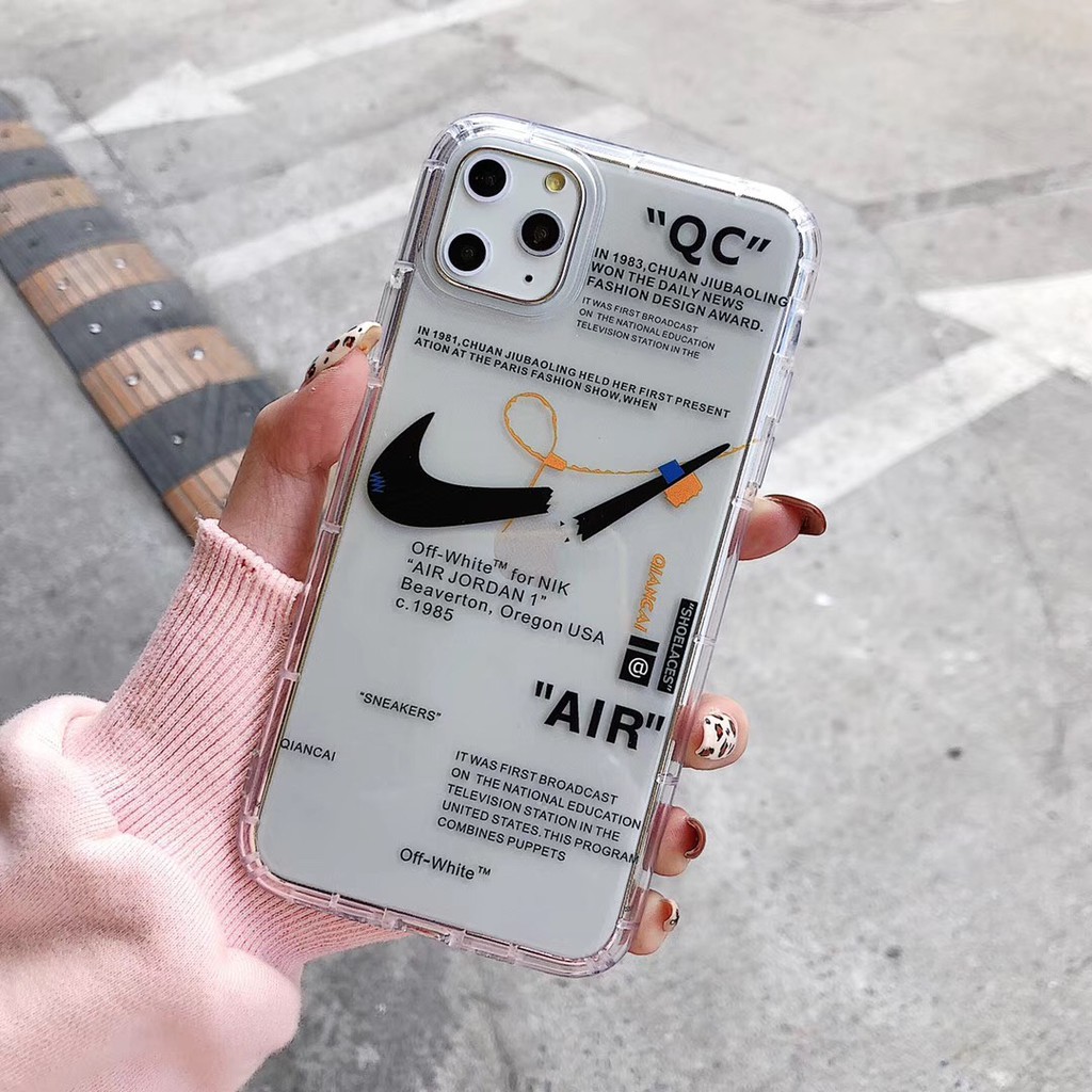 Ốp điện thoại TPU in logo thương hiệu NIKE dành cho iPhone 11 11 Pro Max 7 Plus 8 X XR XS | BigBuy360 - bigbuy360.vn
