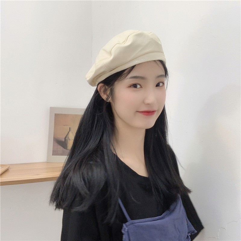 Mũ Nồi Bluehope Beret dạ Chỉnh được kích thước các màu trơn MN01