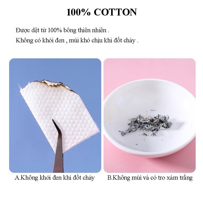 CUỘN 40 KHĂN GIẤY KHÔ HATSU CHẤT LIỆU COTTON CAO CẤP