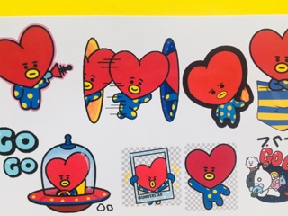 Sticker BT21 chỉ 5k