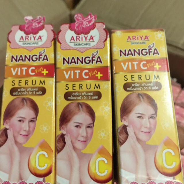 Serum Nangfa vitC+ dưỡng trắng da Thái Lan