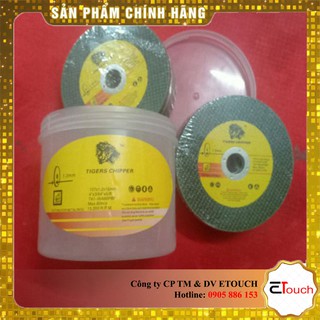 Đá cắt inox, sắt tigers chipper 107mm