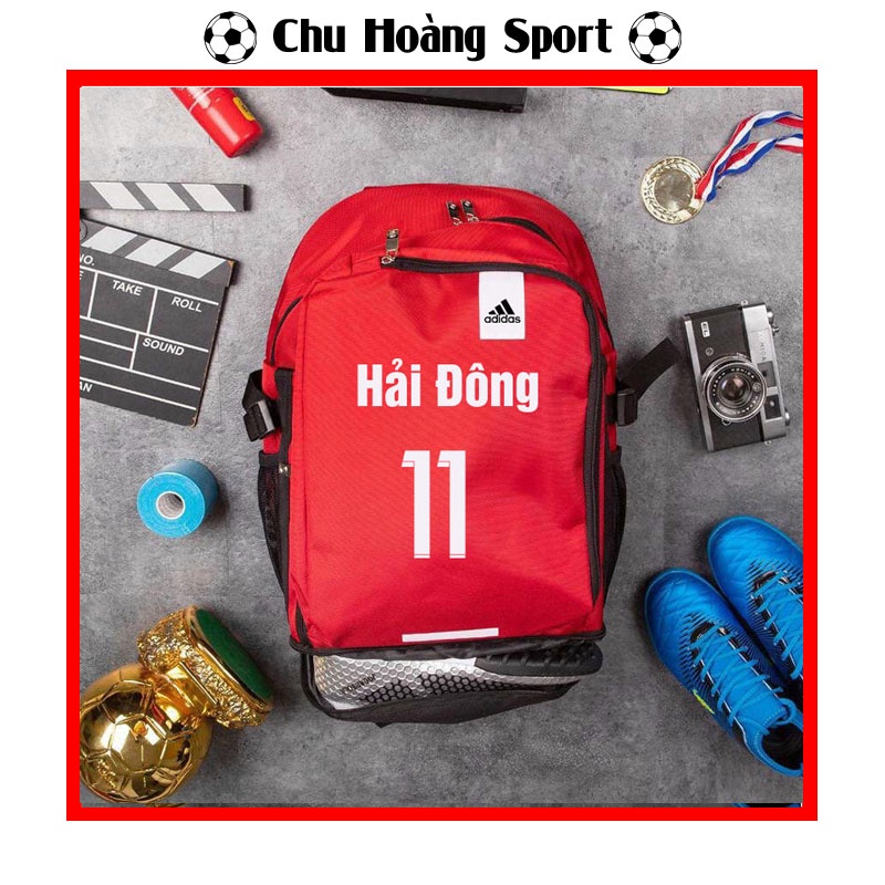 Balo di chuyển in tên số theo yêu cầu