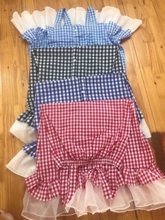 VÁY KẺ CHÂN BÈO