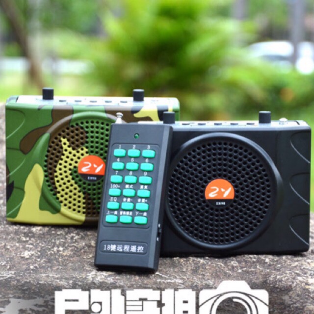 Máy trợ giảng, nghe nhạc, radio ZY E-898 chuyên bẫy chim