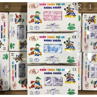 KHẨU TRANG Y TẾ TRẺ EM 1 THÙNG 50 HỘP