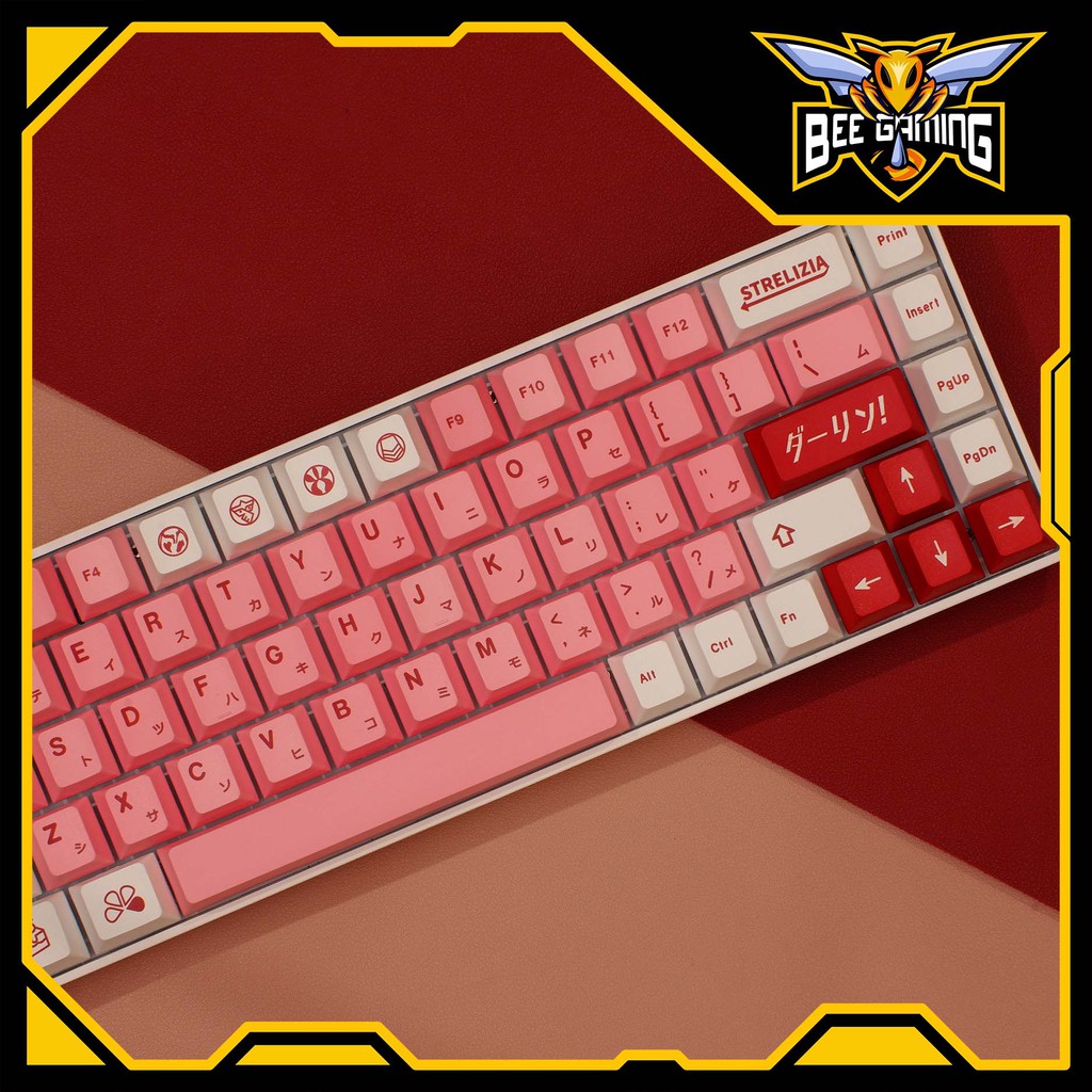 [Mã 33ELSALE hoàn 7% xu đơn 300k] Bộ Keycap Anime - Chất liệu PBT - Cherry Profile - 125 nút