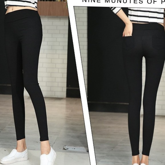 [Có Bigsize S-6XL] Quần Legging Cạp Cao 2 Túi Sau chất đẹp Thoitrangmoon