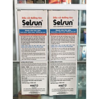 DẦU GỘI CHỐNG GẦU SELSUN 100ML