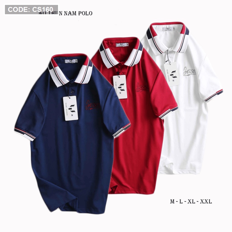 Áo thun polo nam BIG SIZE 92KG có cổ polo cao cấp màu sắc sang trọng from chuẩn cotton xuất xịn JD38-JULIDO