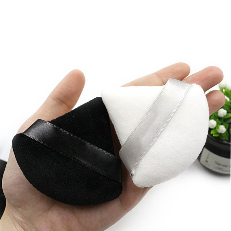 Set 2 mút trang điểm tán kem nền bb hình tam giác siêu mềm tiện lợi chất lượng