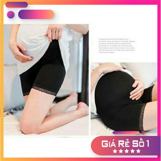  Quần đùi bầu mặc trong váy chất cotton có chun chỉnh bụng