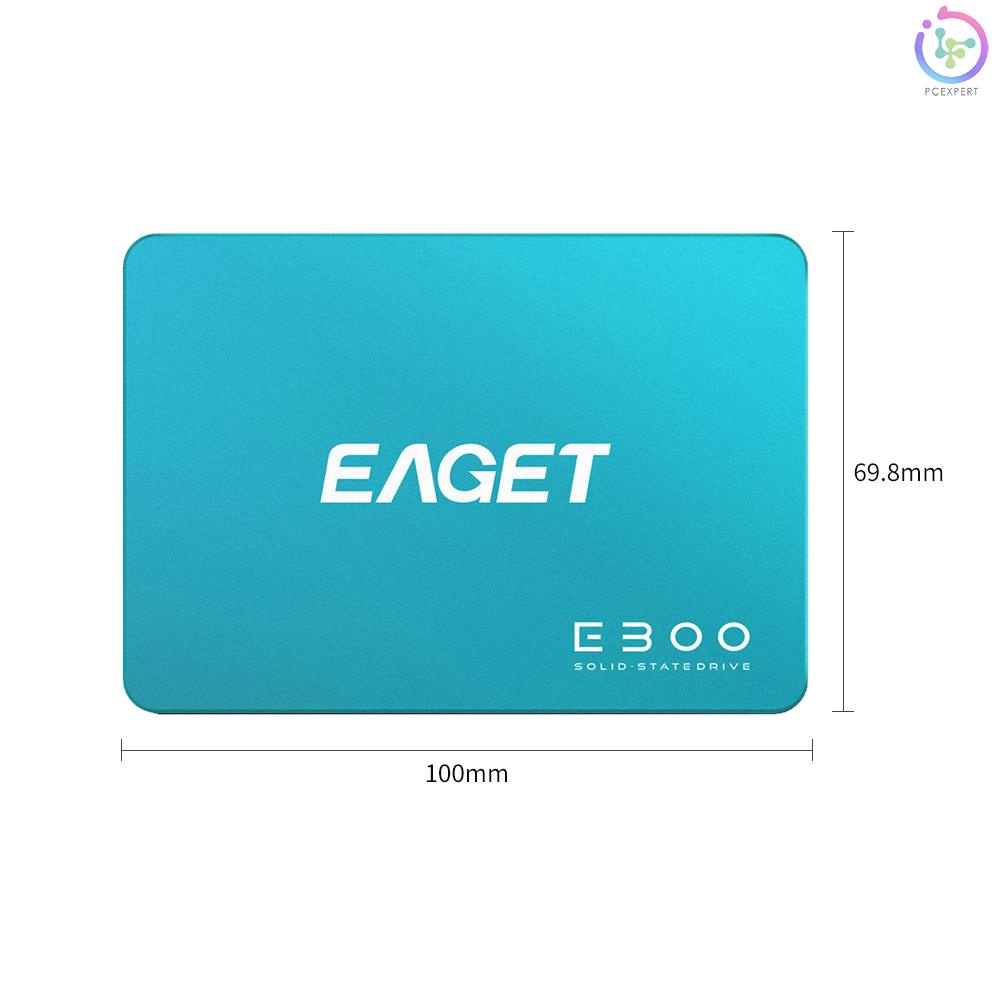 EAGET E300 SSD 2.5inch SATA 3.0 120GB Solid State Drive High Speed Reading Writing SSD for Laptop Desktop Computer