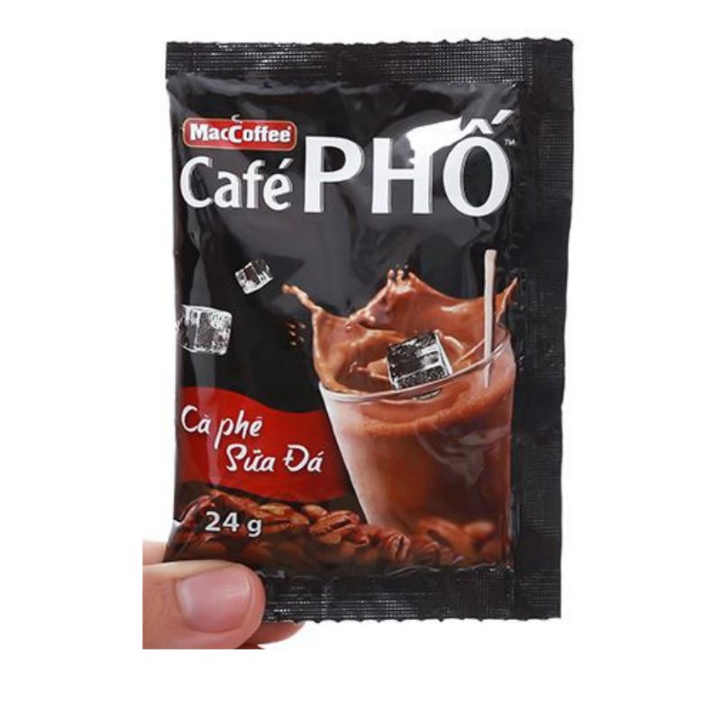 Dây 10 gói cà phê Phố 24 gam sữa đá