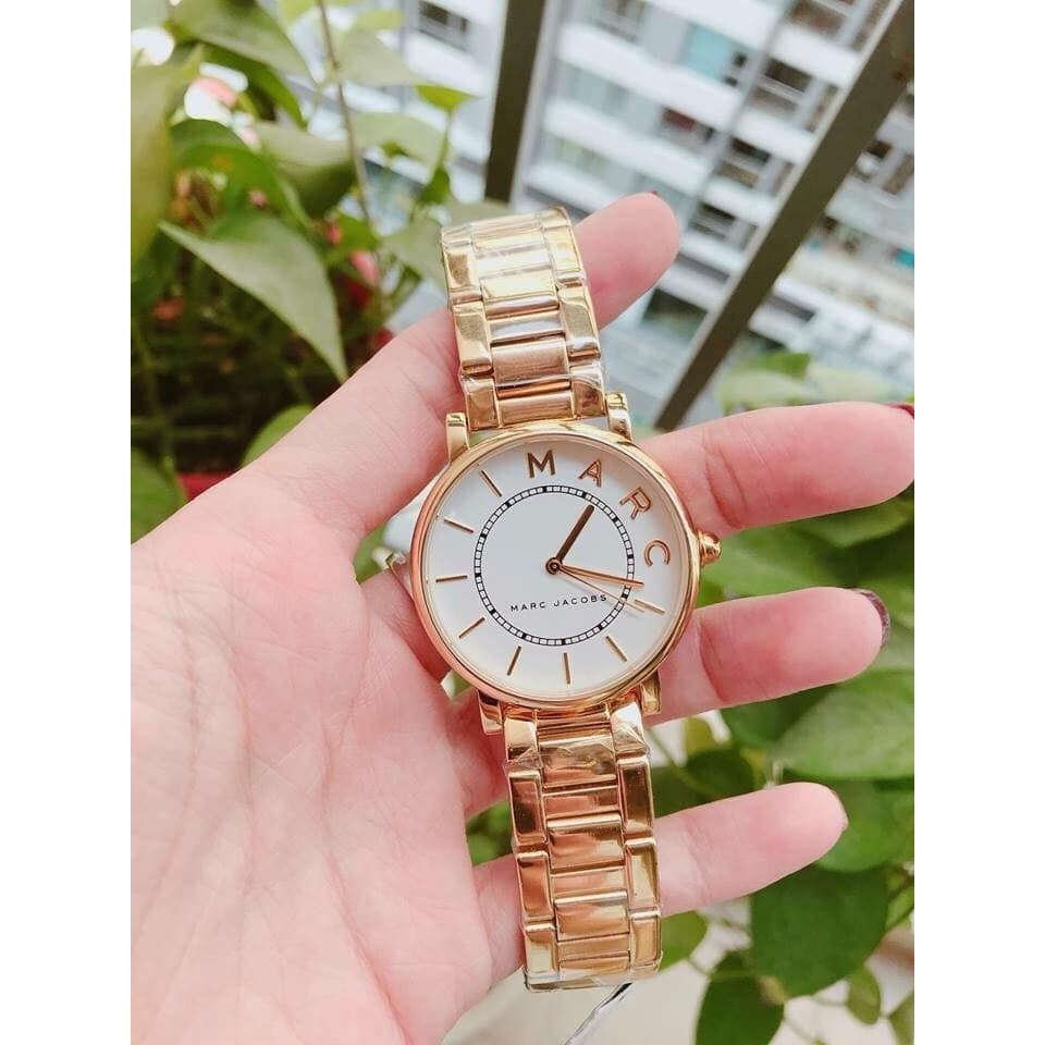 Đồng Hồ Nữ Marc Jacobs ROXY LADIES GOLD TONE MJ3522 Chính Hãng - Fullbox