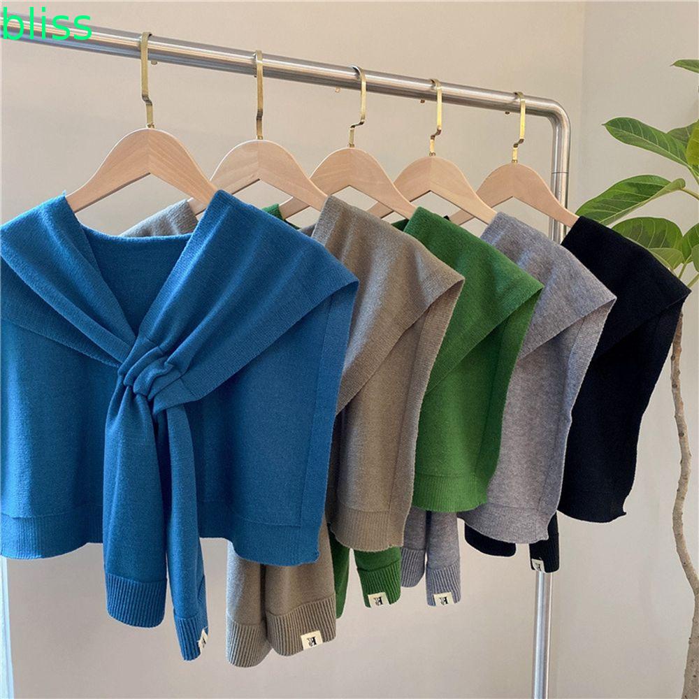 Khăn choàng cổ vải len cashmere màu trơn đơn giản thanh lịch phong cách Hàn Quốc dành cho nữ