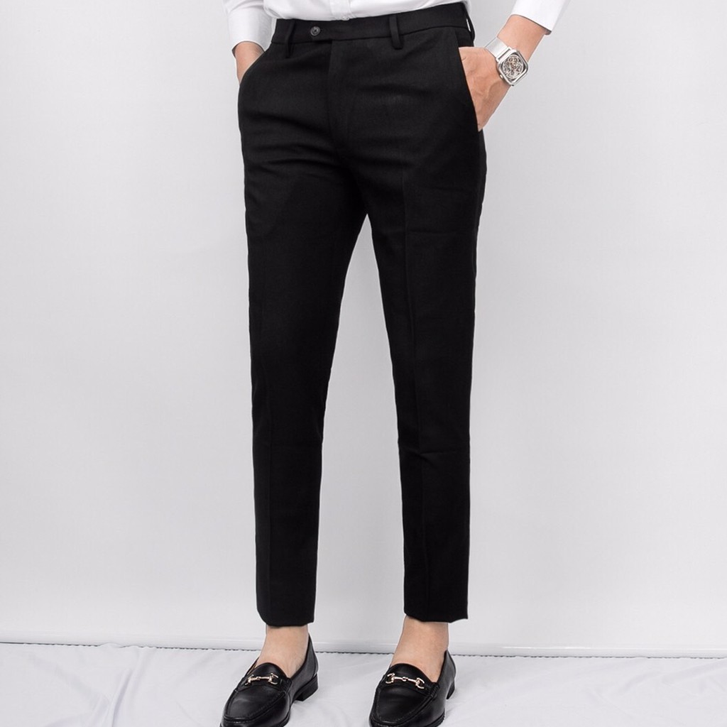 Quần tây nam ống côn OFS dáng ôm chất vải cotton mềm thoáng mát | BigBuy360 - bigbuy360.vn