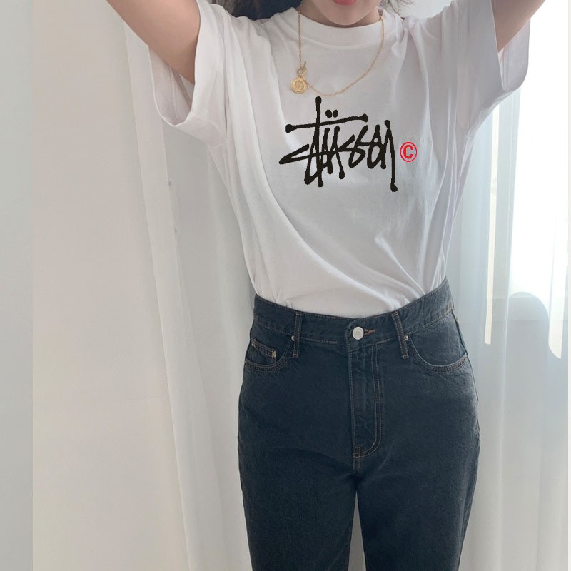 Áo thun nữ tay lỡ in chữ kiểu phông chất Cotton oversize form rộng cao cấp siêu dễ thương cực đẹp Giá Rẻ A03 | BigBuy360 - bigbuy360.vn