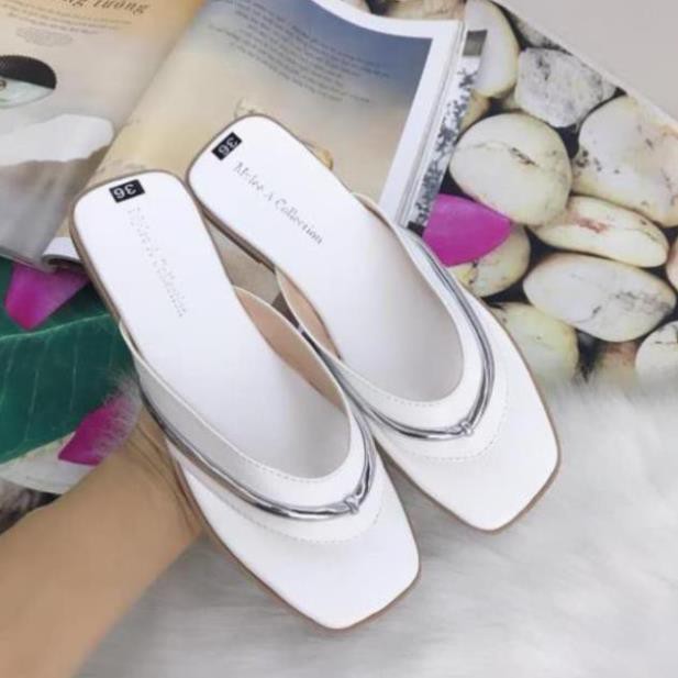 Dép Nữ Thời Trang , Dép Nữ Đẹp Phối Màu Xỏ Ngón Rất Xinh Đế Chống Trượt Hàng Cao Cấp Selena Shop | BigBuy360 - bigbuy360.vn