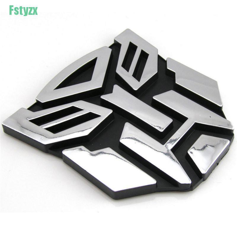 fstyzx 3D Logo Protector Autobot Transformers Emblem Badge Graphics Decal Car Sticker