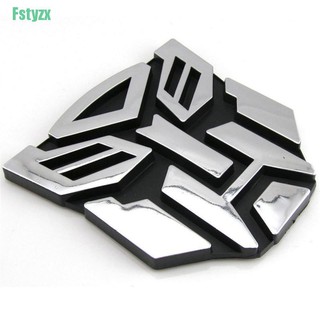 Decal DáN Logo Transformers 3D Cho Xe Hơi
