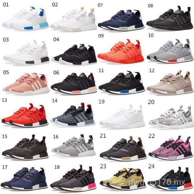 Giày Thể Thao Adidas NMD R2 PK\ "Xám/Trắng Core Đen Thời Trang