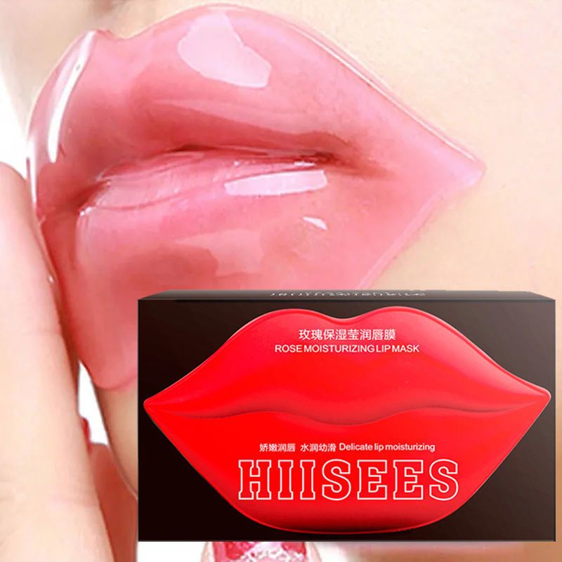 [HIISEES] Mặt nạ môi hoa hồng dưỡng ẩm mềm môi căng mọng Rose Moisturizing Lip Mask | BigBuy360 - bigbuy360.vn