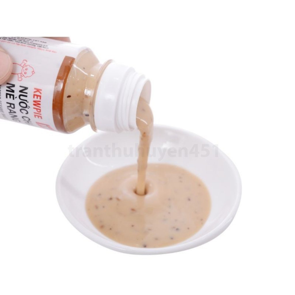 [HCM BThạnh] Nước chấm mè rang sốt mè rang Kewpie chai 180 ml