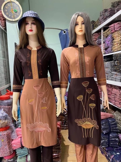 Áo Lam Đi Chùa # THUN CÁCH TÂN THỔ CẨM GIÁ RẺ VÔ ĐỊCH