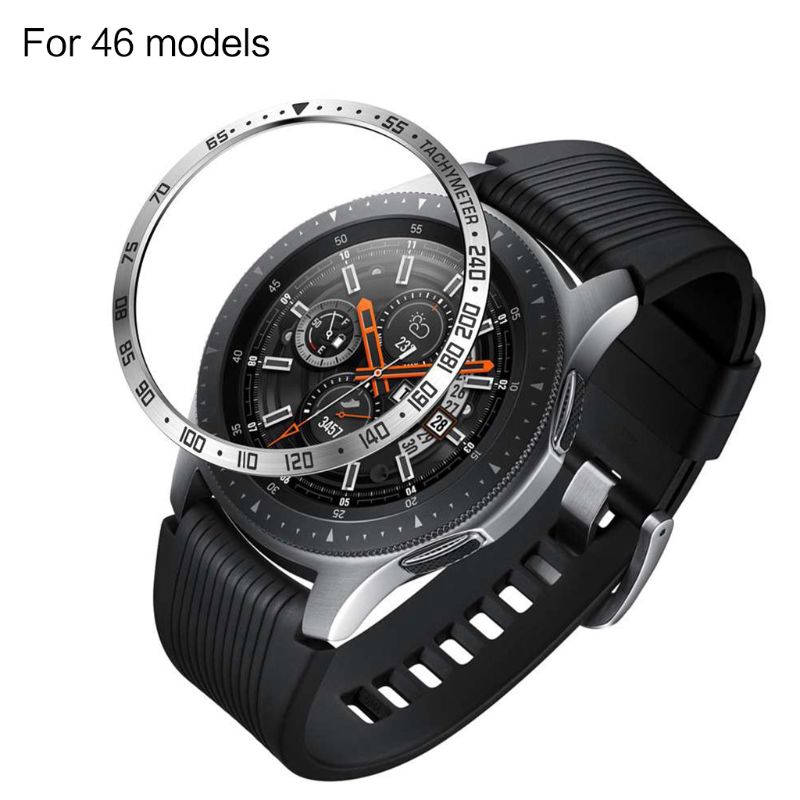 Vòng bảo vệ viền mặt đồng hồ bằng kim loại cao cấp cho Samsung Galaxy Watch 46mm R800/42mm R810