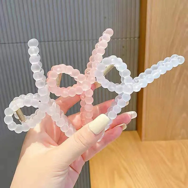 Kẹp tóc hình cá mập thiết kế đơn giản kiểu mùa hè cho nữ