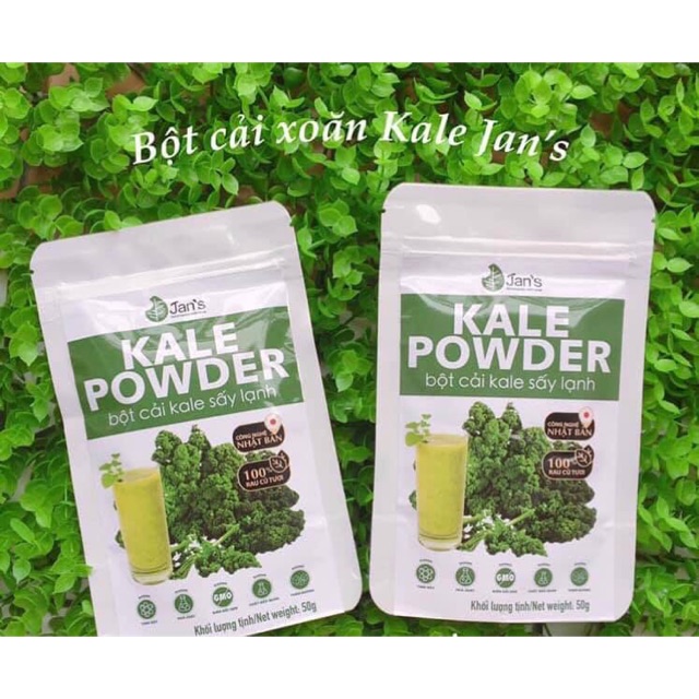 BỘT CẢI XOĂN KALE Date T3/2021