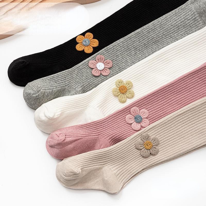 Quần Tất Cotton In Hoa Dễ Thương Cho Bé Gái Mã 2325