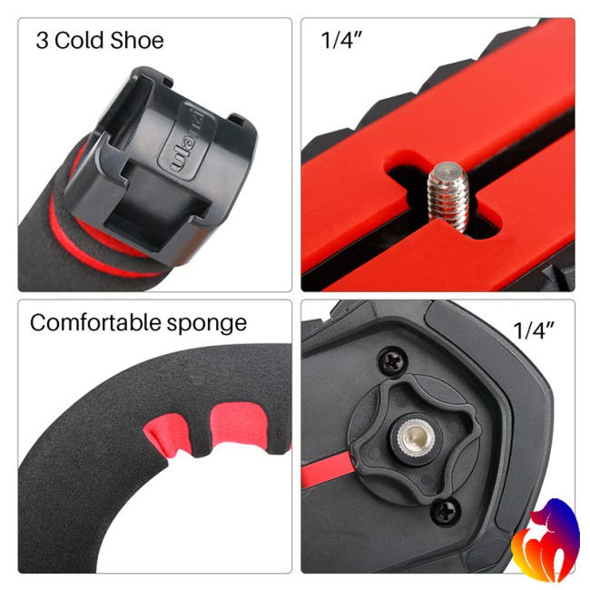 Tay cầm chống rung ulanzi dành cho camera | BigBuy360 - bigbuy360.vn