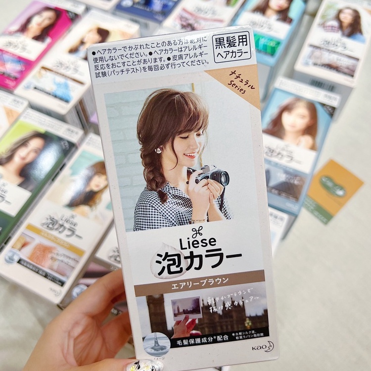 Bọt nhuộm tóc Liese Kao - Hàng nội địa Nhật