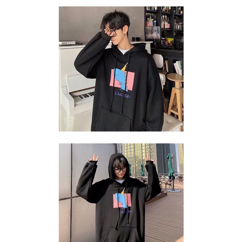 Áo Hoodies Tay Dài Sành Điệu Hợp Thời Trang Dành Cho Nam M-5Xl