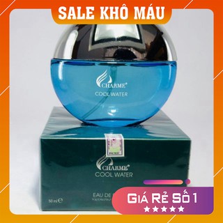 Nước hoa charme cool water 50ml, nước hoa chính hãng cho nam