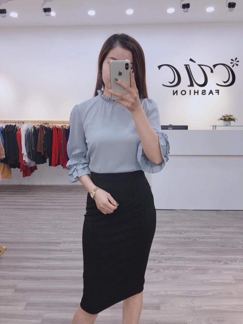 Chân váy bút chì umi xuất dư xịn đét ko mua tiếc hùi hụi | BigBuy360 - bigbuy360.vn