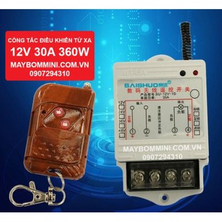 Thiết bị điều khiển từ xa 12V-24v 30A - DKTX12-24