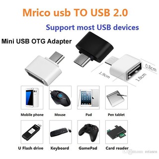 Jack chuyển đổi otg microusb android v8 sang usb