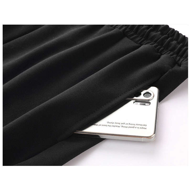 Quần Dài Thể Thao Cotton Có Túi Sau Lưng Phong Cách Hàn Quốc Cho Nam