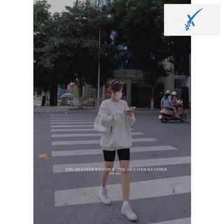[ Xả tết] (Ảnh thật by TSW) Áo sweater nỉ bông trơn cổ tròn OVERSIZE, nam nữ mặc đôi unisex 12 màu