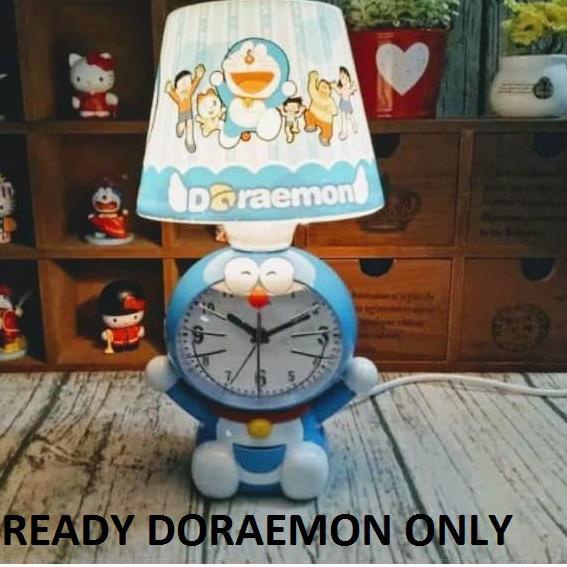 Mới Nhất - HK / Doraemon / Gấu / Keroppi Có Mũ Đồng Hồ Báo Thức