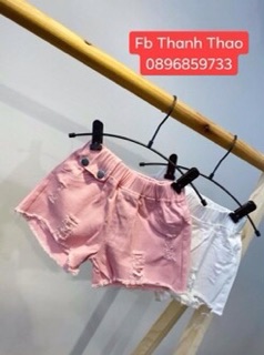 Quần Short Kaki bé gái